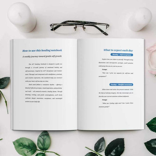 Let It Unfold: Guided Emotional Healing Journal
