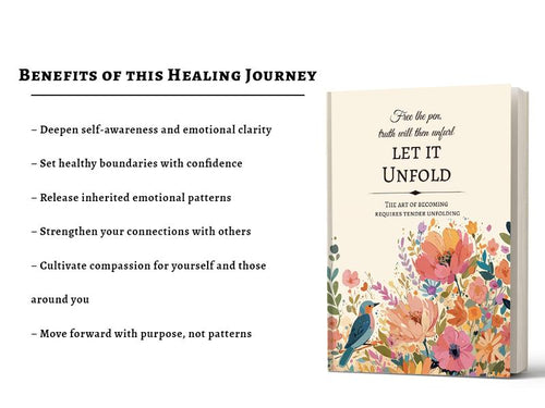 Let It Unfold: Guided Emotional Healing Journal