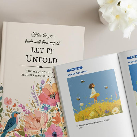 Let It Unfold: Guided Emotional Healing Journal